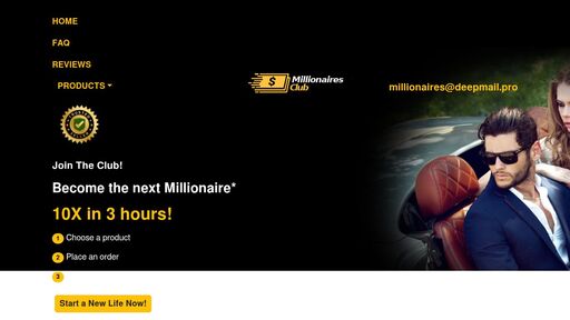 screenshot of Millionaires Club | Accounts &amp; Transfers - mcbfiw7my3goiiajvd2o5kvqvakhqhrvz66kbqwwbfjtyub6xqqsmoad.onion