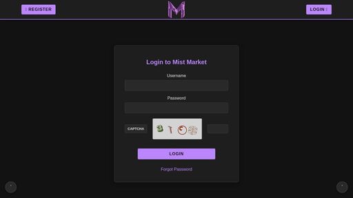 screenshot of Mist Market - mistbkqkykx3tjjdk44nwnxov5pfnhtqmlqpugxhjxeyuinoj72hxkyd.onion