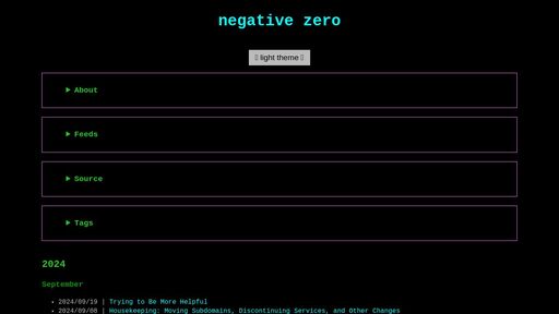 screenshot of negative zero - 5dh74bf4bfmbpetokuubo4y22wisipyhyzt6hupgliexpqheb5q7gjyd.onion