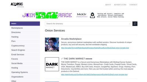 screenshot of Nexus - Amnesia Directory - nexus3xpq52kd7fnobiwwndytystymajamfwoawhppn2wqgqetoucoyd.onion