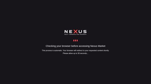 screenshot of Nexus Market - http://nexusb2ddvucagxlyu4epaodz6h7gd4d2ic3yzdiffr6y32p2eic67qd.onion