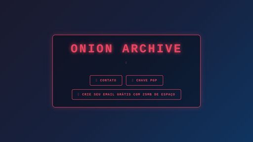 screenshot of Onion Archive - http://archive3b6ronftuken5adqjlgxj5srew7szuxjqtq3zslbfnlyws3qd.onion