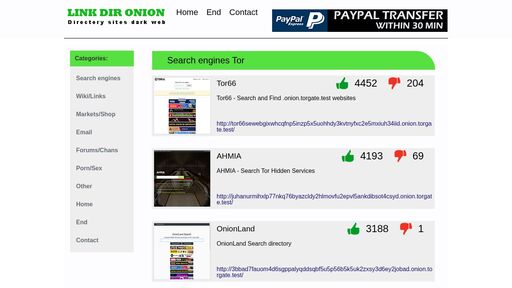 screenshot of Onion Links Rating onion - ofdfmba2jujbsglowwydxvcfiklhlezk7f7xjyffp4ob4yvgaiaup7qd.onion