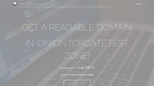 screenshot of OnionName: Obtain your vanity .onion domain name in Tor network without much hassle! - http://eihwm4gg64czev5ffpzhf2mau6eqxyvkrwrdo3f7beyig5pdxiy7lxid.onion