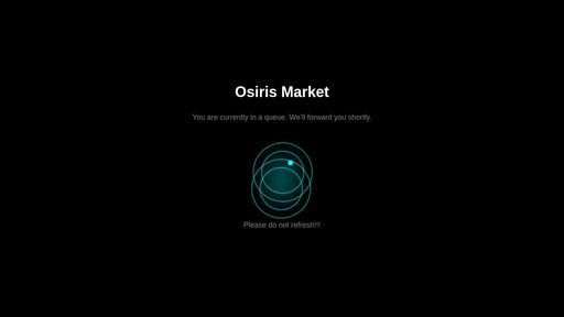 screenshot of Osiris Marketplace - osirisrihh33vlxagzaeajyfza2w5dzvm4zvt5ztxiy6s2w5u3yvddqd.onion