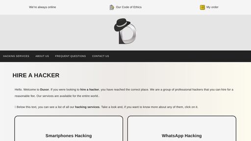 screenshot of Email Protection | Cloudflare - http://duxordmuuympco64vbkei26d55tweb623rjhijp5dwxzbayecsclznyd.onion/cdn-cgi/l/email-protection.html