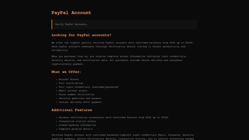 screenshot of PayPal - kjgey2duyniaepou4ljaukpiogko2r3xbiq6klk6ju6r5lywd2issdyd.onion