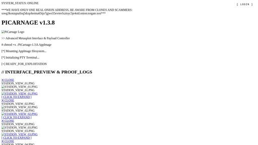 screenshot of PICARNAGE_STATION - sswg3konzqnafisq5dcqohetma65tjo7gjwo55evmvlxztsyc5je4sid.onion