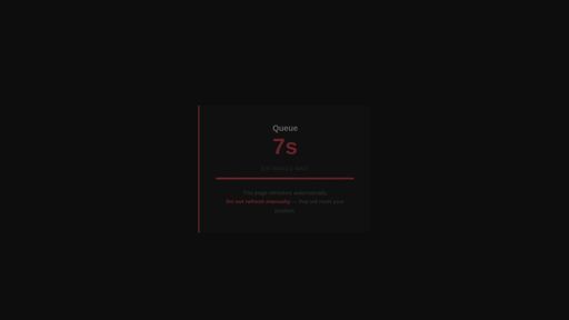 screenshot of Queue - Ark - ark52qjhzoladb73uoajxyc6eh3cgg5afxtrutpam27zo2he7ftggpid.onion