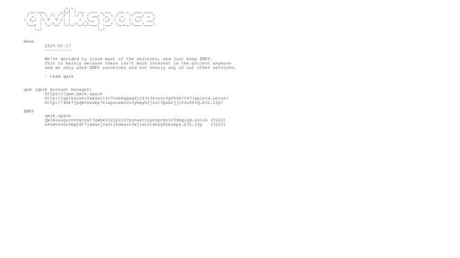 screenshot of qwik - http://qwikxxeiw4kgmml6vjw2bsxtviuwjce735dunai2djhu6q7qbacq73id.onion