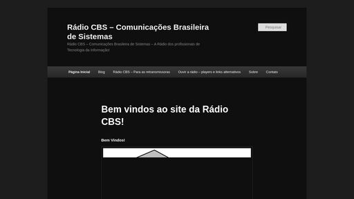 screenshot of Rádio CBS - Comunicações Brasileira de Sistemas - http://cbsrdi4vw4orqehzp2f4a4z36pmqbr2jsbf3piofifncqdnbx6movryd.onion