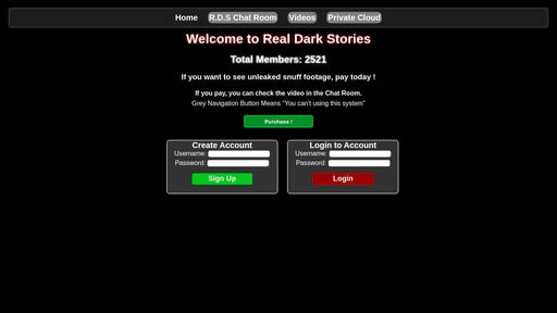 screenshot of Real Dark Stories - Real Snuff Video (UNLEAKED) - http://55vwqwqdwooglwfwrpcfk647jba7ixintotklu4enrlgvv5hopegydad.onion