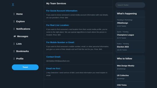 screenshot of REAL WORLD INFORMATION - SOCIAL NETWORK EXPOSE - oszp5gmomlgc77m2oaeev4kdr7lczuyww7gbfhi442hysnccumebnmqd.onion