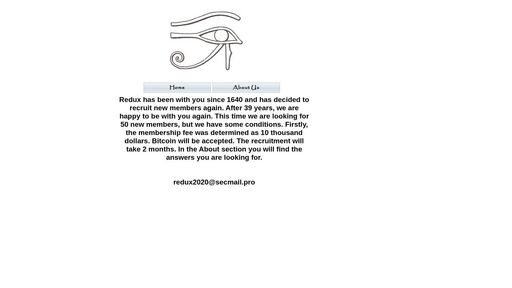 screenshot of REDUX - hrvpbc2nvl75vv3kne2bgd67eah45oyjtwarbrs4ssxewkatni2hvpid.onion