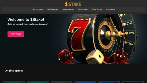 screenshot of Secure & Anonymous Casino on Tor | 1Stake Casino - mixxxdtwnx26zoqgzfzf4uo66rliqgvktoeil3stmpqhqnha4b6gh3yd.onion