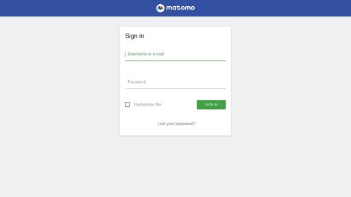 screenshot of Sign in - Matomo - e2l4iiibe7w52gcqdtwh7crj4nmfvjzrlpltwjdq3us2lurpsqjzniqd.onion