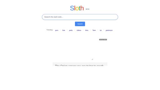 screenshot of Submit a Link - Sloth - http://darkobuub7jvy4einmxtw4pxgkwk5gr4d2qvysa76bk2szqeiobxbrqd.onion/submit.php