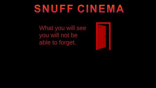 screenshot of SNUFF Cinema - ekvottq5mjmoihgzyxpa3phrqspv3xa5bmkzlnwdeal5sczixhlsxiyd.onion