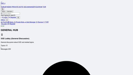 screenshot of Private Note | XXE.li - http://xxeforumtnezg7gtsttu4zabqpcaedl4gui6672wprqajz5ze5qvnvqd.onion/quick_note