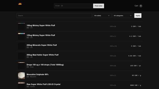 screenshot of 200ug Miraculix Super White Fluff | Product page - http://sun2axmapeu2u66xjlt5qgappb3q3cubnhesgrfrxef56juxyd4yw7id.onion/product/2521c259-6194-4b72-8b33-738a80082574