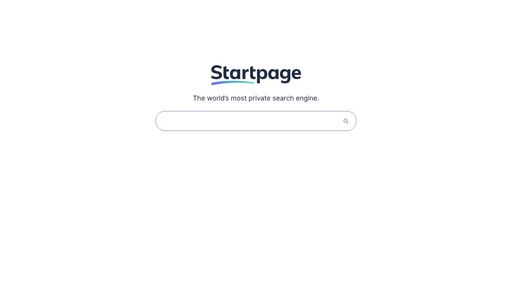 screenshot of Startpage - Private Search Engine. No Tracking. No Search History. - startpagel6srwcjlue4zgq3zevrujfaow726kjytqbbjyrswwmjzcqd.onion