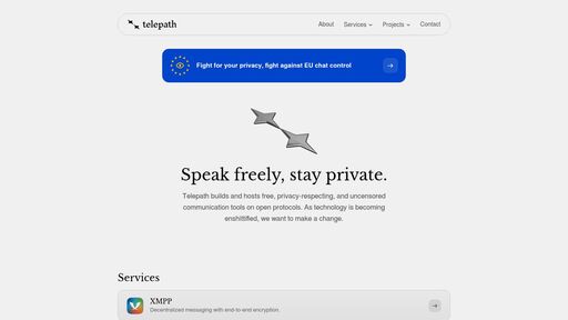 screenshot of Telepath - telepathosnpcpixdyky6tf3ccoh7vbsejjhmglnrr6msnzvb3xw5wad.onion