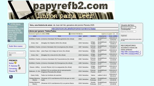 screenshot of The new papyrefb2.com library - papyrefb53cki34wumjh2yokayxiunzmmrabpxvinfjauwm5az25snid.onion