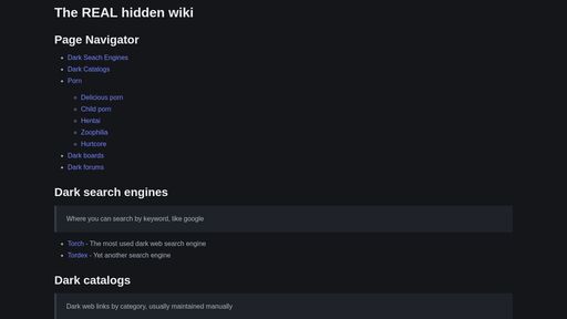 screenshot of The REAL hidden wiki - http://hiddenwikiquavqcrqfs72jxurhmk3pzlmu5ucbs7hnyfu24xvt5o3qd.onion