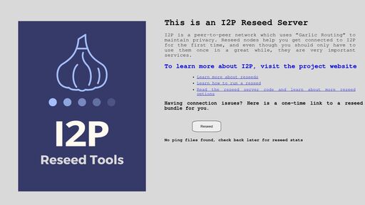 screenshot of This is an I2P Reseed Server - wzbvjk6hwicn6fhokpgfzif6utz6l27a76euqjfrq6zdtfudzxo2phyd.onion
