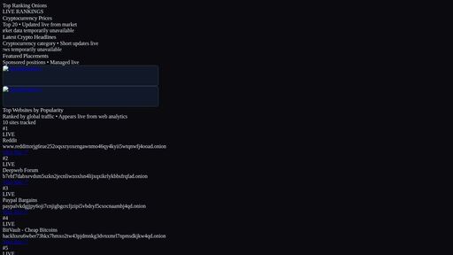 screenshot of Top Ranking Onion Websites | Best Popular Sites - rankinsczqhyr7nwym6tl5jm5fhtxoa6xgdamocptddfmt2vagqplhid.onion