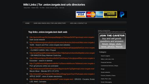screenshot of Tor catalog - all onion sites - sfpo7lcyguxhchils5g2tepgsrbv5vxi4ewoebfdf3evesaie6z24lyd.onion