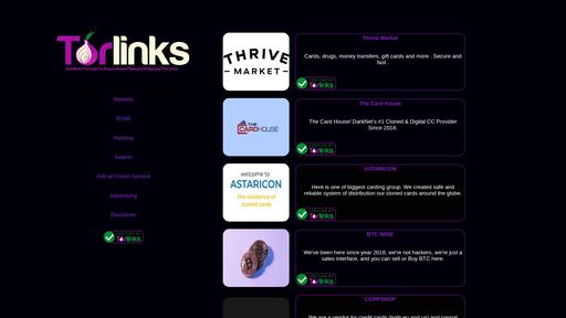 screenshot of TOR LINKS - Best Onion Link Collection - http://torlinklnfs75yvjvqu7nc2huuwx4oapvl7ljbusqxj33d6psqug72yd.onion/search.html