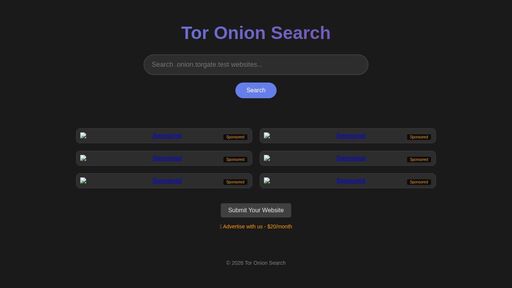 screenshot of Tor Onion Search - Search .onion Websites - s6chpxggjhtp5oe6r6tqoikz73votyoofvu7zkssxngx4pbamsvghdyd.onion