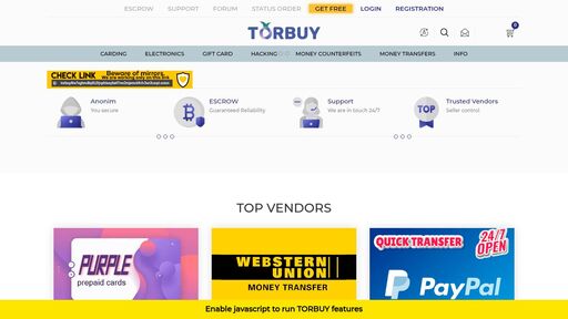 screenshot of Registration | TorBuy - http://torbuy4iw7eghmdkpllz2tjvphtsey6a47mn2mjsmcii4vlv3wr2csqd.onion/registration.php
