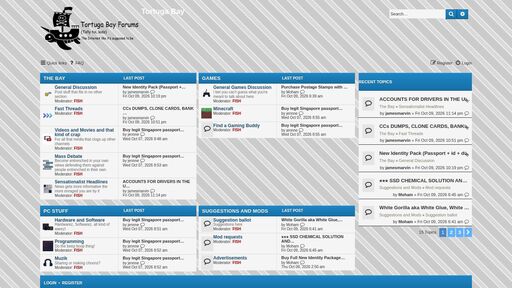 screenshot of Tortuga Bay - Index page - kfsbcdwxwy3ngztwbhxmin5q7bx5ufi43ztoeo6fivltjfjhq6vejqid.onion