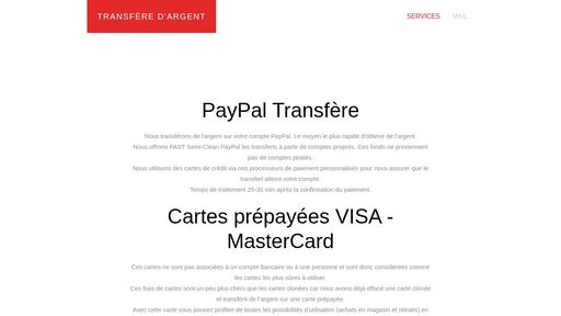 screenshot of Transfère d'argent - http://4unjm6ywk5nnar6zpzgfdn35w7weoqvsbzdj6vyw2qmxyngb4mahlbyd.onion