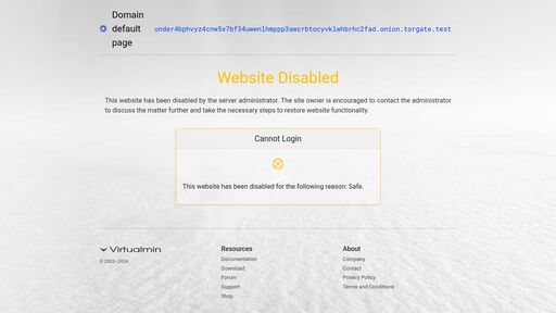 screenshot of under4bphvyz4cnw5x7bf34uwwnlhmppp3awcrbtocyvklwhbrhc2fad.onion —  Domain default page - under4bphvyz4cnw5x7bf34uwwnlhmppp3awcrbtocyvklwhbrhc2fad.onion