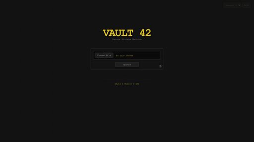 screenshot of Vault 42 - API Docs - http://vault42amnhph7ehvinm3v7roybg76setojqpwqw3hq7lyzpa2dqamyd.onion/api