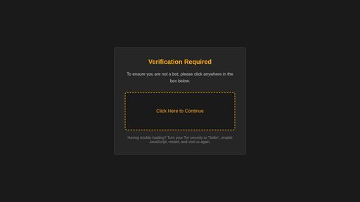 screenshot of Verification Required - viper7ccibmqfnnqw3mzqd2dwdbpajvddy4w4hrdow7nlmbuihwwzdyd.onion