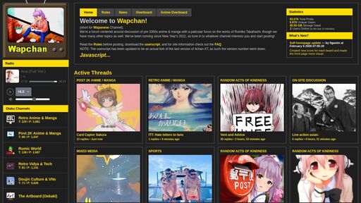 screenshot of Wapchan - wapchanssuskaph2zlit2wx6vs6u6rih7xnosg4cqt3uin7sl5cpf5yd.onion