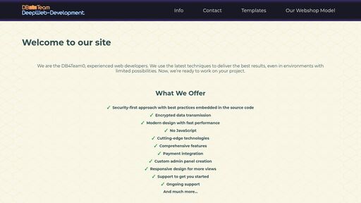 screenshot of Welcome to our site - http://rj7z25m3osvdfw6rsj765b5fkqwvvu4jxvxhv4pmvy4yqf2scd66cuyd.onion