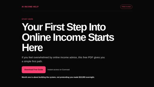 screenshot of Your First Step Into Online Income Starts Here - op4aahsscotdi3p4d3lw3whspkj3xcdfjsgbkagmu7q3rdhq4ygrreqd.onion