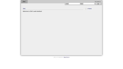 screenshot of ZNC - Web Frontend - moz5kotsnjony4oxccxfo4lwk3pvoxmdoljibhgoonzgzjs5oemtjmqd.onion